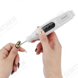 USB Charging Electric Nail Drill Machine Polish Grinding Nail Art Manicure Tool USB Charging Electric Nail Drill Machine Polish Grinding Nail Art Manicure Tool