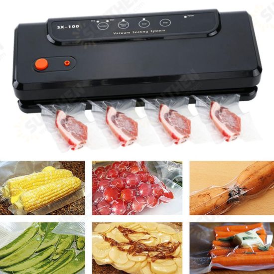 Vacuum Sealer Food Bag Electric Automatic Seal Ring Machine Saver Packing Storage