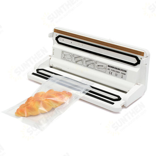 Vacuum Sealer Food Bag Electric Automatic Seal Ring Machine Saver Packing Storage