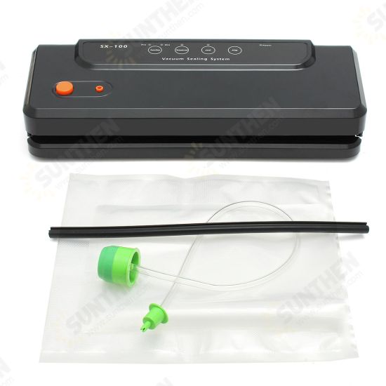 Vacuum Sealer Food Bag Electric Automatic Seal Ring Machine Saver Packing Storage