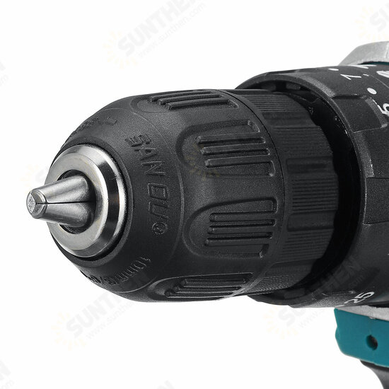 288VF 10mm Electric Drill 25+3 Torque Adjustment Switch Stepless Speed W/1pc/2pc Battery AU/EU/US Plug