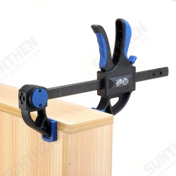 0-610mm Plastic Quick Ratchet F Clamp Fast Woodworking Clamp Woodworking Bar Clamp Tool Holder 0-610mm Plastic Quick Ratchet F Clamp Fast Woodworking Clamp Woodworking Bar Clamp Tool Holder