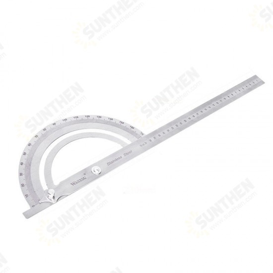 10-30cm Woodworking 180 Degree Adjustable Protractor Angle Finder Ruler Stainless Steel Caliper Measuring Tools 10-30cm Woodworking 180 Degree Adjustable Protractor Angle Finder Ruler Stainless Steel Caliper Measuring Tools