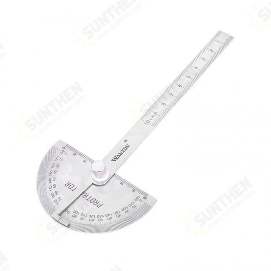 10-30cm Woodworking 180 Degree Adjustable Protractor Angle Finder Ruler Stainless Steel Caliper Measuring Tools 10-30cm Woodworking 180 Degree Adjustable Protractor Angle Finder Ruler Stainless Steel Caliper Measuring Tools