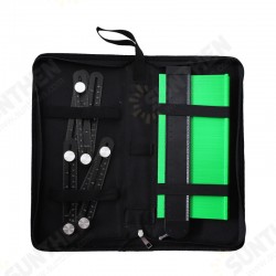 10 Inch Contour Gauge Green Lockable Shape Radial Ruler Profiling Gauge Taking Device 10 Inch Contour Gauge Green Lockable Shape Radial Ruler Profiling Gauge Taking Device