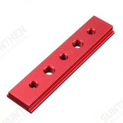 100-450mm Aluminum Alloy T-shaped Block Nut T Track Nut Slider Quick Acting Clamping T Nut for Table Saw Miter Track Jig Fixture