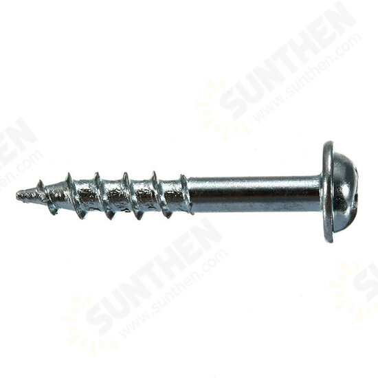 100pcs ST4-20/25/38 Screws Carbon Steel Cross Head ST4 Woodworking Screw Half-tooth Self-tapping 100pcs ST4-20/25/38 Screws Carbon Steel Cross Head ST4 Woodworking Screw Half-tooth Self-tapping