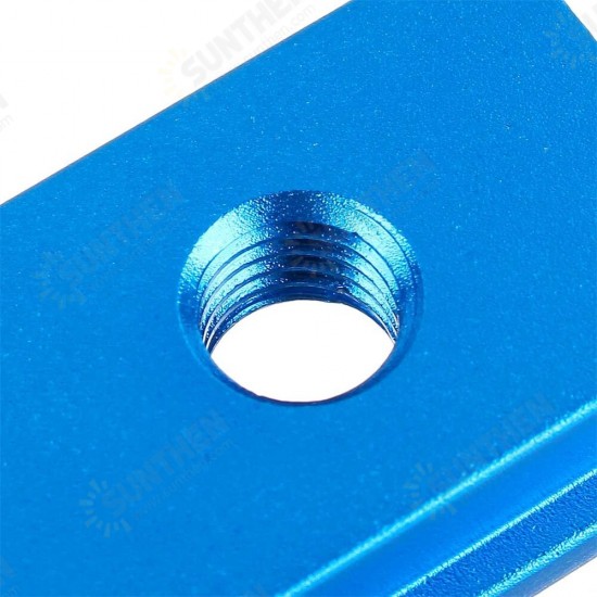 10Pcs 25mm M6 Aluminum Alloy Woodworking T Slot Nut Dedicated T-Shaped Slider For T Track Woodworking Tool