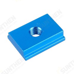 10Pcs 25mm M8 Aluminum Alloy Woodworking T Slot Nut Dedicated T-Shaped Slider For T Track Woodworking Tool 10Pcs 25mm M8 Aluminum Alloy Woodworking T Slot Nut Dedicated T-Shaped Slider For T Track Woodworking Tool