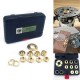 11Pcs Pure Copper Premium Router Guide Bush Set 10-30mm Router Bushing Guide Woodworking Tool 11Pcs Pure Copper Premium Router Guide Bush Set 10-30mm Router Bushing Guide Woodworking Tool