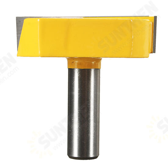 1/2 Inch Shank 2-1/4 Inch Diameter Bottom Cleaning Router Bit Wood Working Milling Cutter