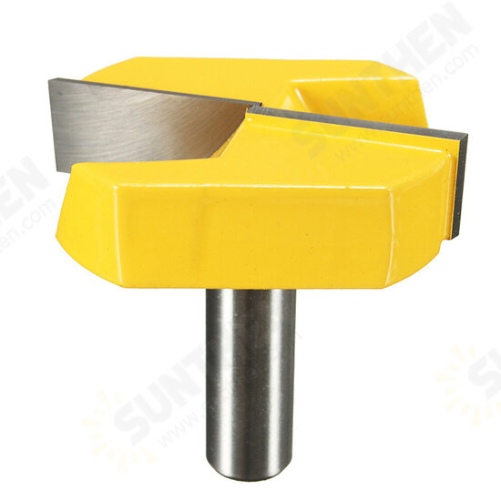 1/2 Inch Shank 2-1/4 Inch Diameter Bottom Cleaning Router Bit Wood Working Milling Cutter