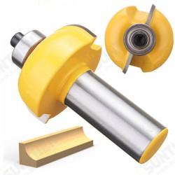 1/2 Inch Shank Cove Edging Molding Router Bit 1/2 Inch Radius Woodworking Cutter 1/2 Inch Shank Cove Edging Molding Router Bit 1/2 Inch Radius Woodworking Cutter