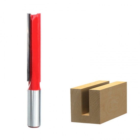 1/2 Inch Shank Extra Long Straight Router Bit 3inch Blade 1/2inch Cutting Flush Trimming Milling Cutter for Wood Woodworking Tools