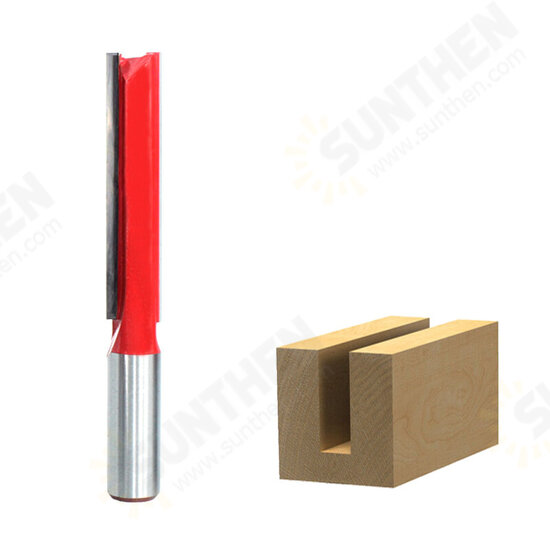 1/2 Inch Shank Extra Long Straight Router Bit 3inch Blade 1/2inch Cutting Flush Trimming Milling Cutter for Wood Woodworking Tools