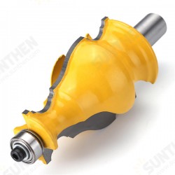 1/2 Inch Shank Large Elegant Picture Frame Molding Router Bit Woodworking Cutter 1/2 Inch Shank Large Elegant Picture Frame Molding Router Bit Woodworking Cutter