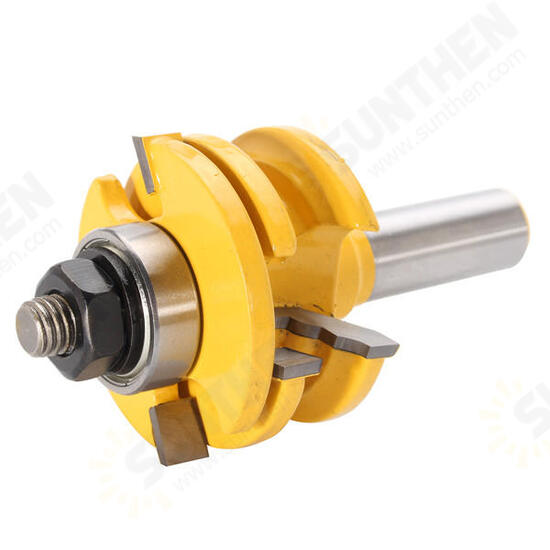 1/2 Inch Shank Slot Router Wood Milling Cutter Tongue Groove Router Bit