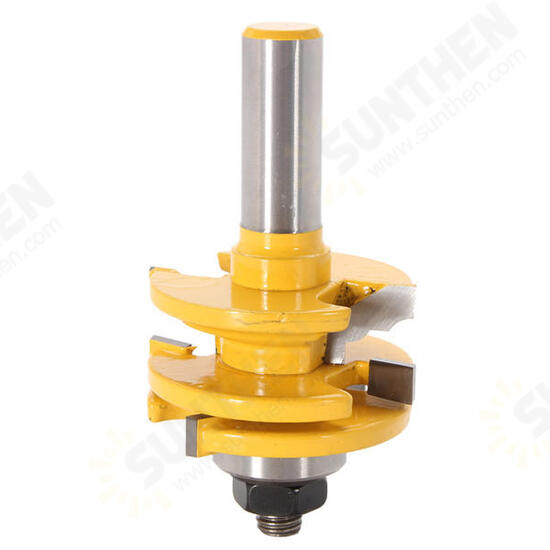 1/2 Inch Shank Slot Router Wood Milling Cutter Tongue Groove Router Bit