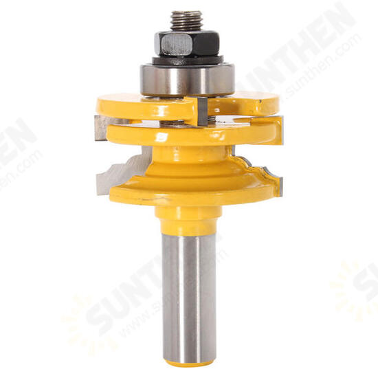 1/2 Inch Shank Slot Router Wood Milling Cutter Tongue Groove Router Bit