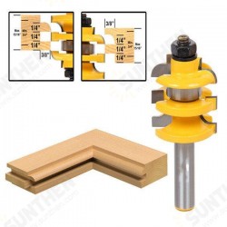 1/2 Inch Shank Stacked Rail and Stile Router Bit Wood Working Tool 1/2 Inch Shank Stacked Rail and Stile Router Bit Wood Working Tool