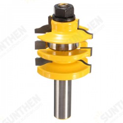 1/2 Inch Shank Stacked Rail and Stile Router Bit Wood Working Tool 1/2 Inch Shank Stacked Rail and Stile Router Bit Wood Working Tool