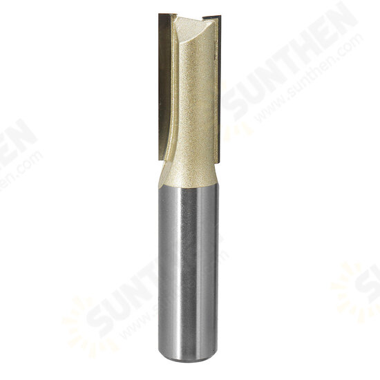 1/2 Inch Straight Shank Double Flute Router Bit 1/2*1/4 1/2*3/8 1/2*1/2 Slot Cutter