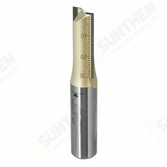 1/2 Inch Straight Shank Double Flute Router Bit 1/2*1/4 1/2*3/8 1/2*1/2 Slot Cutter