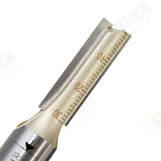 1/2 Inch Straight Shank Double Flute Router Bit 1/2*1/4 1/2*3/8 1/2*1/2 Slot Cutter