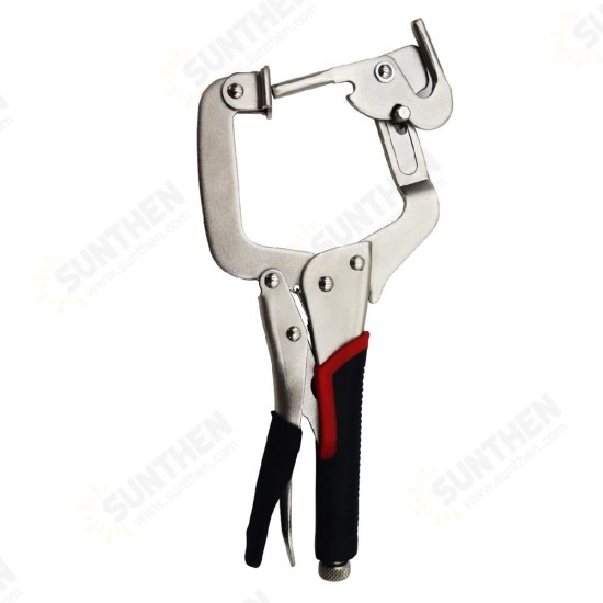 12 Inch Vigorous Pliers Oblique Hole Clamp Vigorous Pliers C-Type Vigorous Clamp Woodworking Clamp 12 Inch Vigorous Pliers Oblique Hole Clamp Vigorous Pliers C-Type Vigorous Clamp Woodworking Clamp