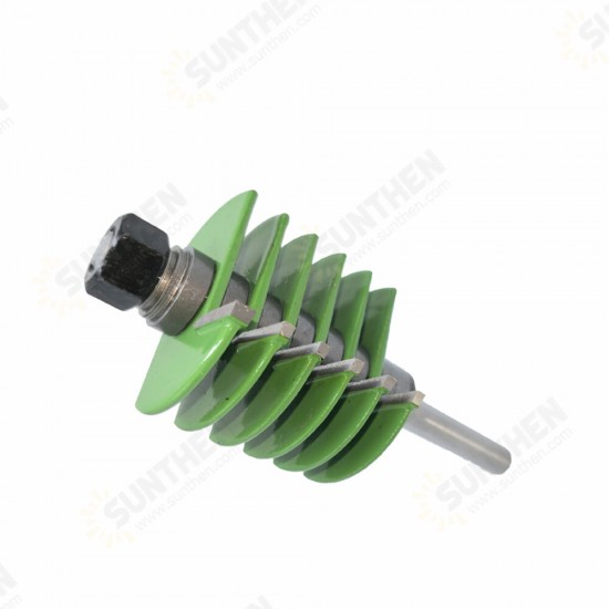 1/2 inch or 8mm or 12mm Shank Finger Glue Joint Router Bit Wood Chisel Milling Cutter with Bearing for Wood Tenon