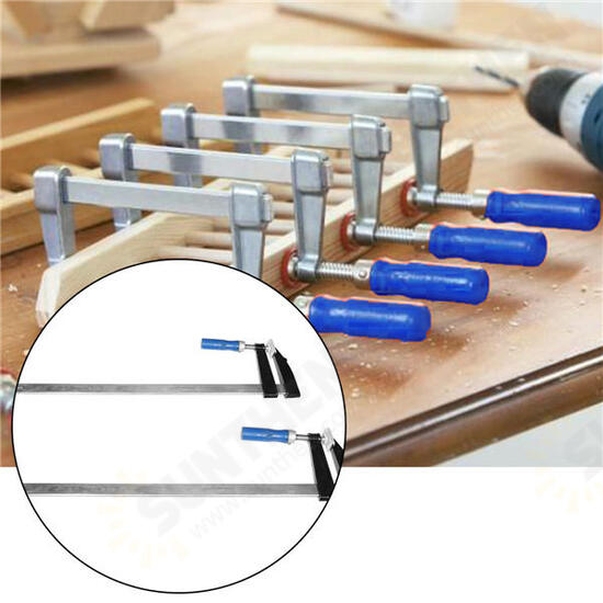 120mm x 300/600mm F Clamp Heavy Duty F-Clamp Bar Clamp for Woodworking 120mm x 300/600mm F Clamp Heavy Duty F-Clamp Bar Clamp for Woodworking