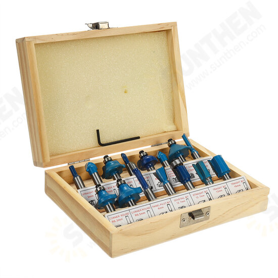 12/15pcs 8mm Shank Router Bit Milling Cutter Set Woodworking Cutter 12/15pcs 8mm Shank Router Bit Milling Cutter Set Woodworking Cutter
