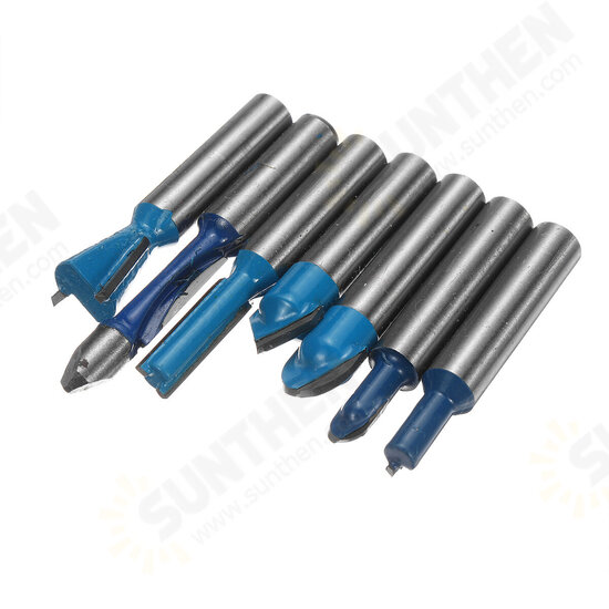 12/15pcs 8mm Shank Router Bit Milling Cutter Set Woodworking Cutter 12/15pcs 8mm Shank Router Bit Milling Cutter Set Woodworking Cutter