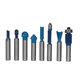 12/15pcs 8mm Shank Router Bit Milling Cutter Set Woodworking Cutter 12/15pcs 8mm Shank Router Bit Milling Cutter Set Woodworking Cutter