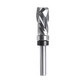 12.7*25.4*67MM Carbide Lower Bearing Spiral Trimming CNC Router Bit End Mill 1/4inch 6.35mm Shank for Woodworking 12.7*25.4*67MM Carbide Lower Bearing Spiral Trimming CNC Router Bit End Mill 1/4inch 6.35mm Shank for Woodworking