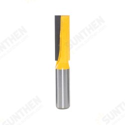 12.7mm 1/2 Inch Shank Straight Bottom Cleaning Router Bit Tungsten Carbide Woodworking Cutting Tools