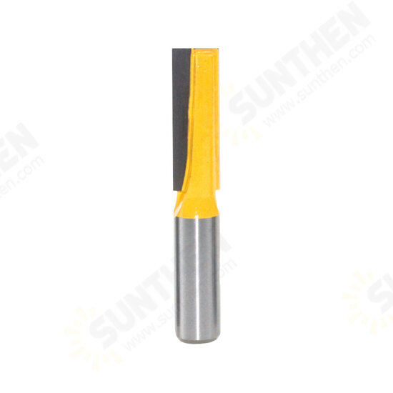 12.7mm 1/2 Inch Shank Straight Bottom Cleaning Router Bit Tungsten Carbide Woodworking Cutting Tools