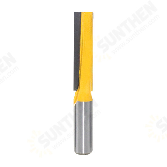 12.7mm 1/2 Inch Shank Straight Bottom Cleaning Router Bit Tungsten Carbide Woodworking Cutting Tools