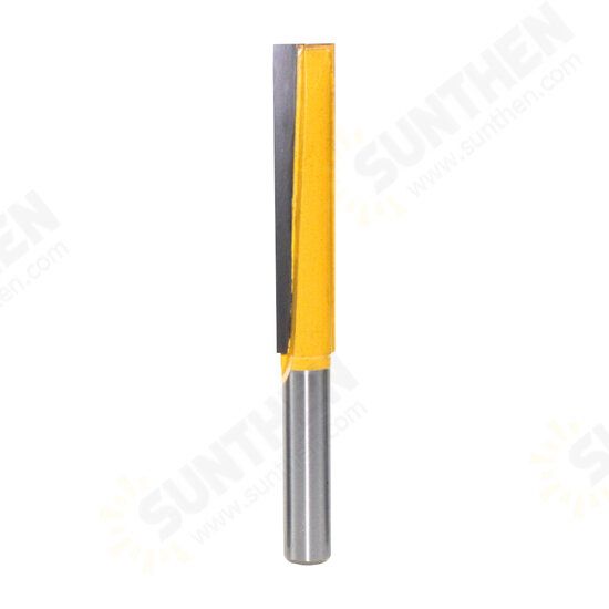 12.7mm 1/2 Inch Shank Straight Bottom Cleaning Router Bit Tungsten Carbide Woodworking Cutting Tools