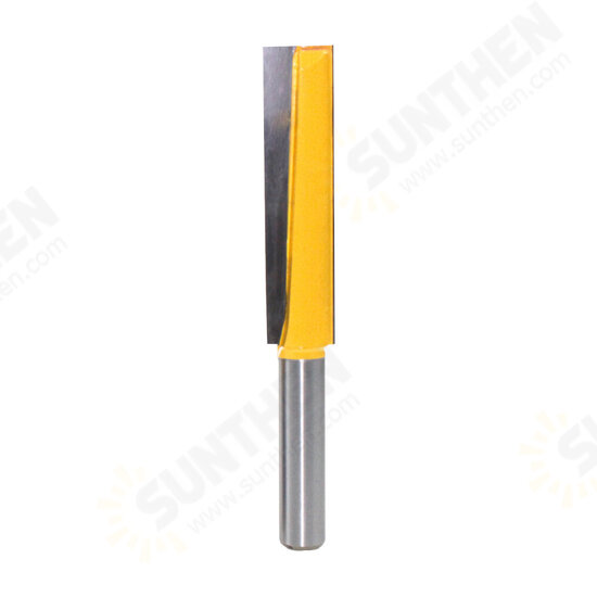 12.7mm 1/2 Inch Shank Straight Bottom Cleaning Router Bit Tungsten Carbide Woodworking Cutting Tools