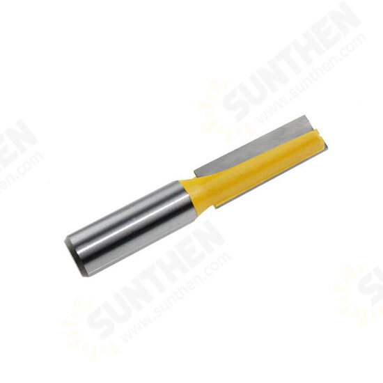 12.7mm 1/2 Inch Shank Straight Bottom Cleaning Router Bit Tungsten Carbide Woodworking Cutting Tools 12.7mm 1/2 Inch Shank Straight Bottom Cleaning Router Bit Tungsten Carbide Woodworking Cutting Tools