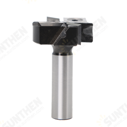 12mm 1/2 Inch Shank Router Bit Milling Cutter with Cemented Carbide Insert Woodworking Bits Insert-Style Indexable Cutter