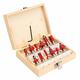 12pcs Wood Working Router Bit Cutter Tungsten Carbide Rotary Tool Set 12pcs Wood Working Router Bit Cutter Tungsten Carbide Rotary Tool Set