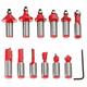 12pcs Wood Working Router Bit Cutter Tungsten Carbide Rotary Tool Set 12pcs Wood Working Router Bit Cutter Tungsten Carbide Rotary Tool Set