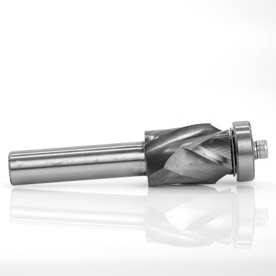 1/2inch Shank Carbide CNC Router Bit Bearing Trimming Ultra-Perfomance Compression Flush Trim Milling Cutter For Wood