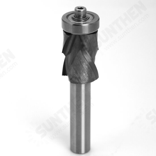 1/2inch Shank Carbide CNC Router Bit Bearing Trimming Ultra-Perfomance Compression Flush Trim Milling Cutter For Wood