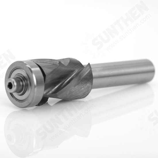 1/2inch Shank Carbide CNC Router Bit Bearing Trimming Ultra-Perfomance Compression Flush Trim Milling Cutter For Wood