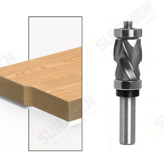 1/2inch Shank Carbide CNC Router Bit Milling Cutter Bearing Trimming Ultra-Perfomance Compression Flush Trim For Wood