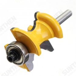 1/4 Inch Shank Bullnose and Cove Trim Molding Router Bit Woodworking Cutter 1/4 Inch Shank Bullnose and Cove Trim Molding Router Bit Woodworking Cutter