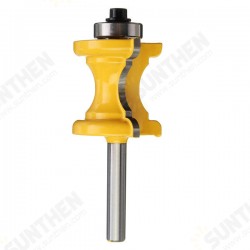 1/4 Inch Shank Bullnose and Cove Trim Molding Router Bit Woodworking Cutter